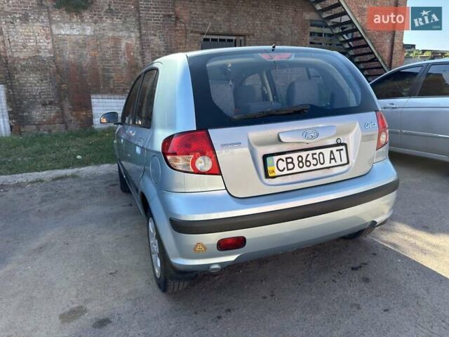 Синий Хендай Гетц, объемом двигателя 1.3 л и пробегом 122 тыс. км за 3850 $, фото 1 на Automoto.ua