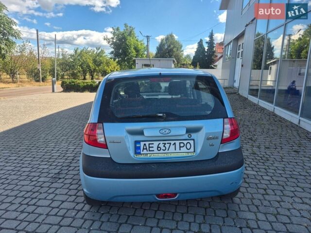 Синий Хендай Гетц, объемом двигателя 1.6 л и пробегом 246 тыс. км за 3100 $, фото 4 на Automoto.ua