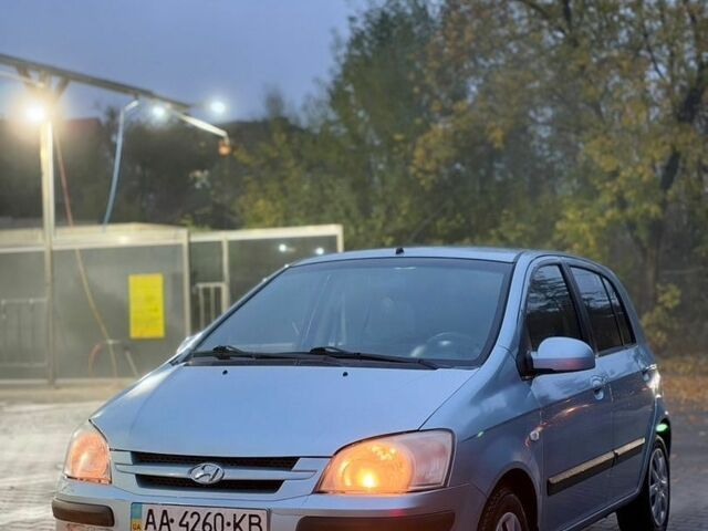 Синий Хендай Гетц, объемом двигателя 1.4 л и пробегом 216 тыс. км за 2999 $, фото 2 на Automoto.ua