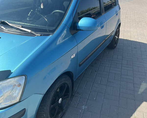 Синий Хендай Гетц, объемом двигателя 1.34 л и пробегом 260 тыс. км за 4100 $, фото 2 на Automoto.ua