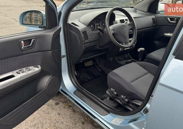 Синий Хендай Гетц, объемом двигателя 1.6 л и пробегом 161 тыс. км за 5900 $, фото 36 на Automoto.ua