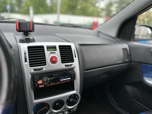 Синий Хендай Гетц, объемом двигателя 1.4 л и пробегом 163 тыс. км за 4099 $, фото 10 на Automoto.ua