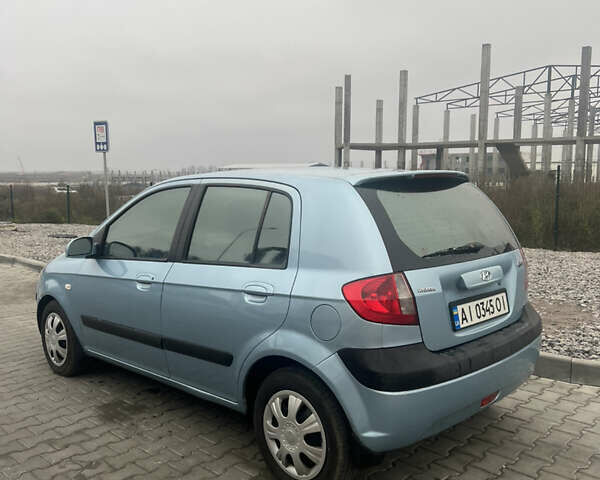 Синий Хендай Гетц, объемом двигателя 1.4 л и пробегом 235 тыс. км за 4700 $, фото 5 на Automoto.ua