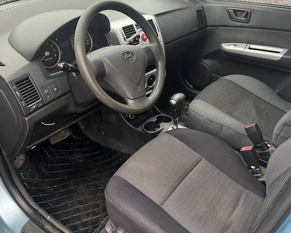 Синий Хендай Гетц, объемом двигателя 1.4 л и пробегом 235 тыс. км за 4700 $, фото 9 на Automoto.ua