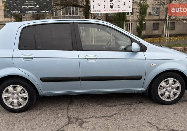 Синий Хендай Гетц, объемом двигателя 1.6 л и пробегом 161 тыс. км за 5900 $, фото 5 на Automoto.ua