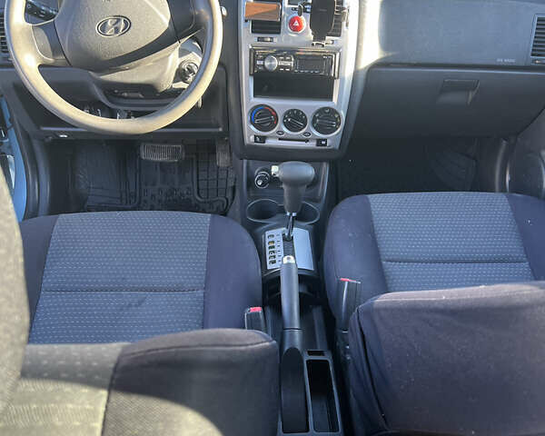 Синий Хендай Гетц, объемом двигателя 1.4 л и пробегом 236 тыс. км за 3200 $, фото 12 на Automoto.ua