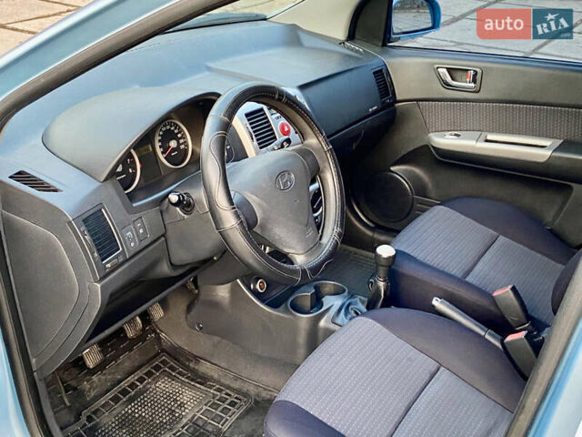 Синий Хендай Гетц, объемом двигателя 1.4 л и пробегом 93 тыс. км за 4450 $, фото 20 на Automoto.ua