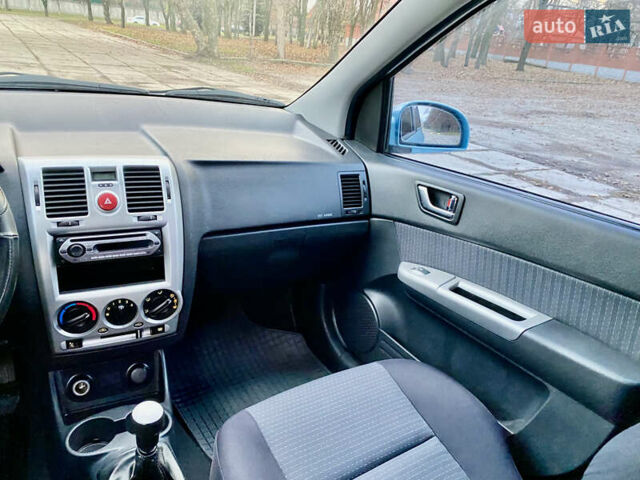 Синий Хендай Гетц, объемом двигателя 1.4 л и пробегом 93 тыс. км за 4500 $, фото 41 на Automoto.ua