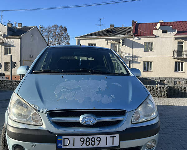Синий Хендай Гетц, объемом двигателя 1.4 л и пробегом 236 тыс. км за 3200 $, фото 3 на Automoto.ua