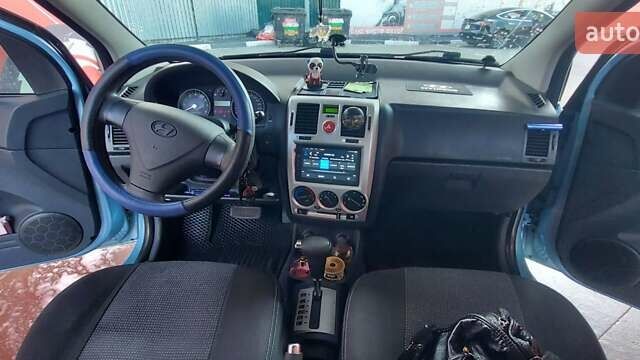 Синій Хендай Гетц, об'ємом двигуна 1.4 л та пробігом 189 тис. км за 6200 $, фото 15 на Automoto.ua