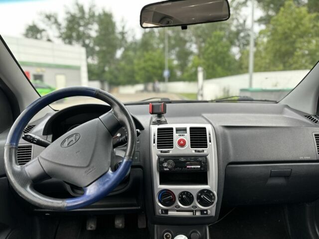 Синий Хендай Гетц, объемом двигателя 1.4 л и пробегом 163 тыс. км за 4099 $, фото 15 на Automoto.ua