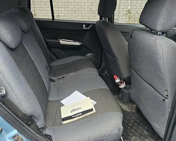 Синий Хендай Гетц, объемом двигателя 1.4 л и пробегом 234 тыс. км за 3800 $, фото 5 на Automoto.ua