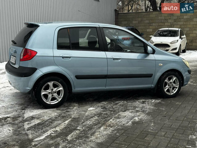 Синий Хендай Гетц, объемом двигателя 1.4 л и пробегом 230 тыс. км за 5300 $, фото 3 на Automoto.ua