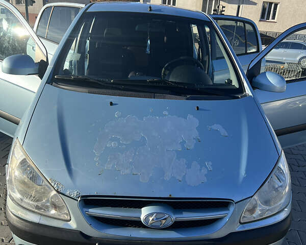 Синий Хендай Гетц, объемом двигателя 1.4 л и пробегом 236 тыс. км за 3200 $, фото 2 на Automoto.ua