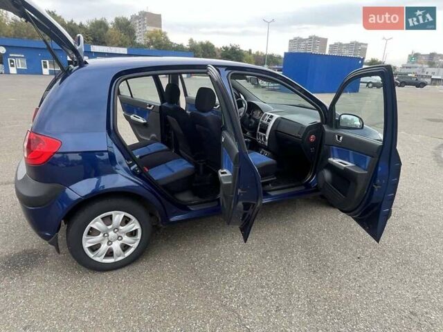 Синий Хендай Гетц, объемом двигателя 1.6 л и пробегом 175 тыс. км за 6000 $, фото 7 на Automoto.ua