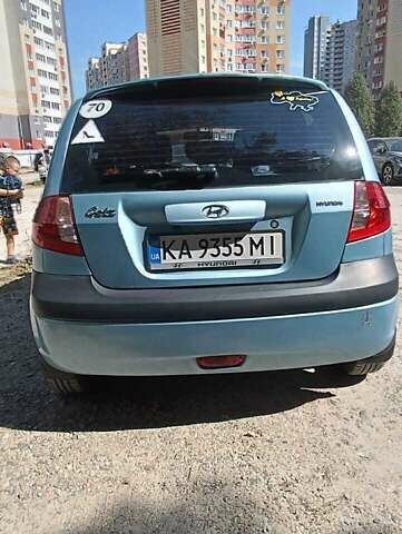 Синій Хендай Гетц, об'ємом двигуна 1.4 л та пробігом 172 тис. км за 5700 $, фото 3 на Automoto.ua
