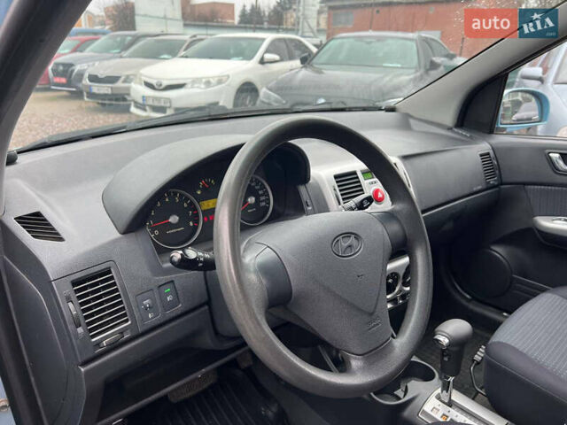 Синий Хендай Гетц, объемом двигателя 1.6 л и пробегом 161 тыс. км за 5499 $, фото 18 на Automoto.ua