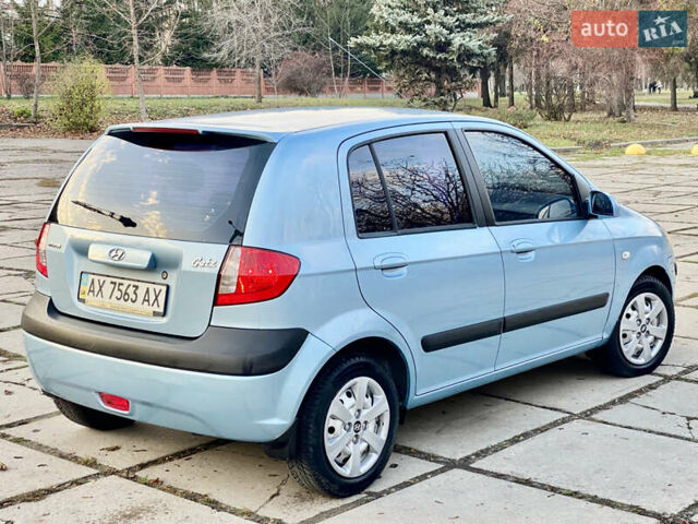 Синий Хендай Гетц, объемом двигателя 1.4 л и пробегом 93 тыс. км за 4450 $, фото 12 на Automoto.ua