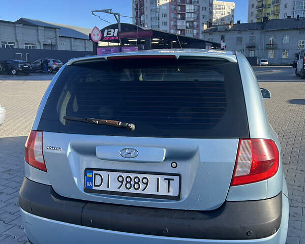 Синий Хендай Гетц, объемом двигателя 1.4 л и пробегом 236 тыс. км за 3200 $, фото 7 на Automoto.ua