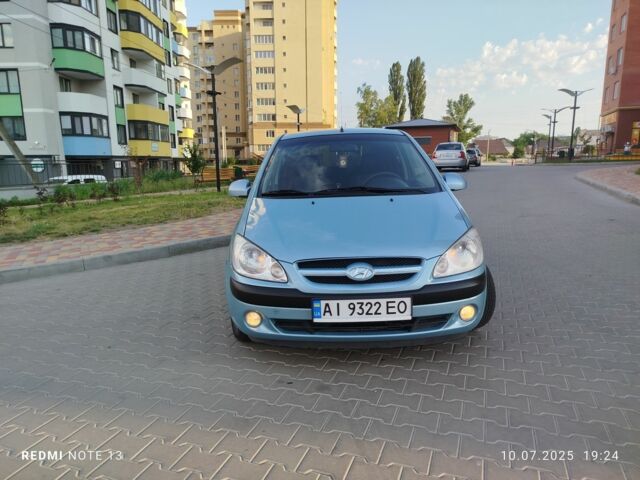 Синий Хендай Гетц, объемом двигателя 1.4 л и пробегом 242 тыс. км за 3750 $, фото 8 на Automoto.ua