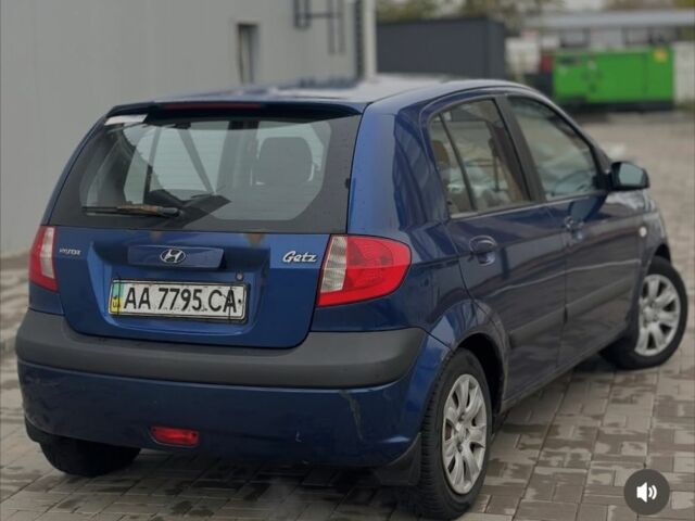 Синий Хендай Гетц, объемом двигателя 1.4 л и пробегом 140 тыс. км за 4300 $, фото 4 на Automoto.ua