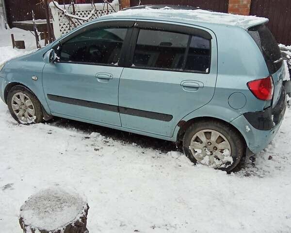 Синій Хендай Гетц, об'ємом двигуна 1.6 л та пробігом 155 тис. км за 4300 $, фото 3 на Automoto.ua