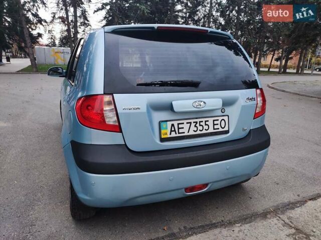 Синий Хендай Гетц, объемом двигателя 1.6 л и пробегом 96 тыс. км за 6300 $, фото 10 на Automoto.ua