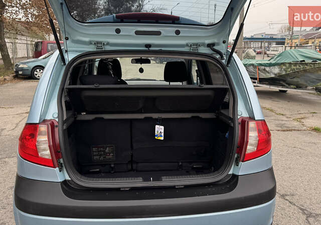 Синий Хендай Гетц, объемом двигателя 1.6 л и пробегом 161 тыс. км за 5900 $, фото 38 на Automoto.ua