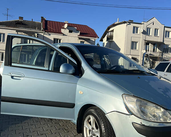 Синий Хендай Гетц, объемом двигателя 1.4 л и пробегом 236 тыс. км за 3200 $, фото 4 на Automoto.ua