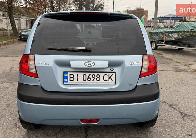 Хендай Гетц 2006 в Полтаве на Automoto.ua Синий Хендай Гетц, объемом двигателя 1.6 л и пробегом 161 тыс. км за 5999 $, фото 3 на Automoto.ua