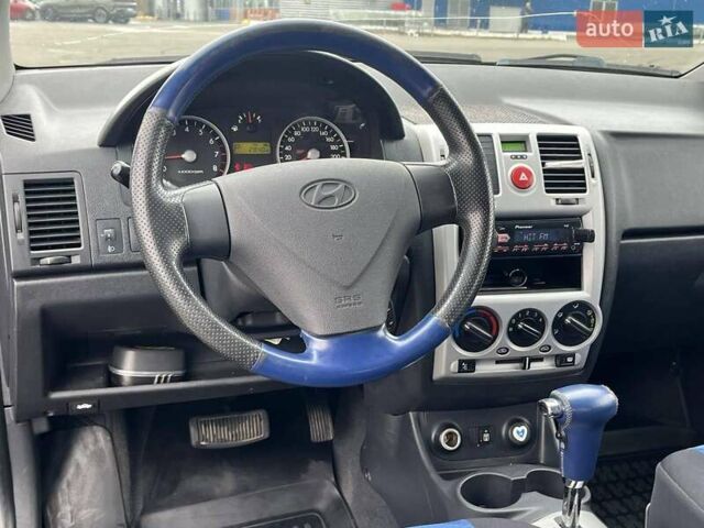 Синий Хендай Гетц, объемом двигателя 1.6 л и пробегом 175 тыс. км за 6000 $, фото 11 на Automoto.ua