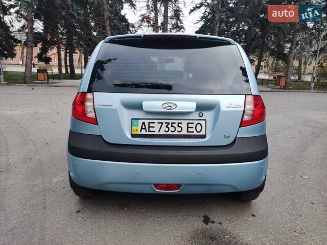 Синий Хендай Гетц, объемом двигателя 1.6 л и пробегом 96 тыс. км за 6300 $, фото 4 на Automoto.ua
