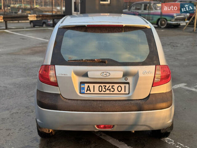 Синий Хендай Гетц, объемом двигателя 1.4 л и пробегом 200 тыс. км за 4500 $, фото 5 на Automoto.ua