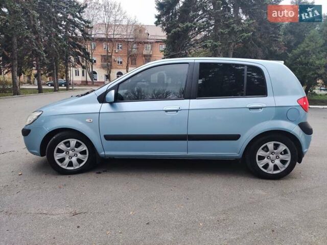 Синий Хендай Гетц, объемом двигателя 1.6 л и пробегом 96 тыс. км за 6300 $, фото 2 на Automoto.ua