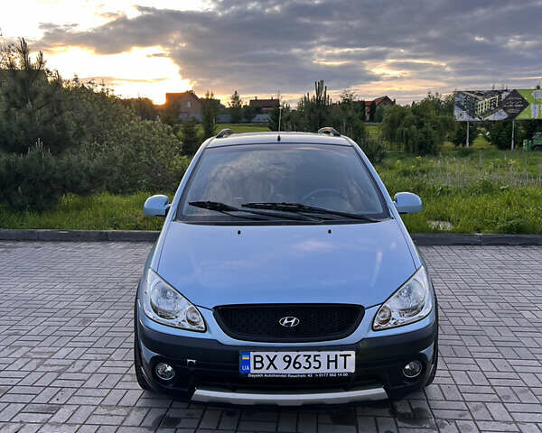 Синий Хендай Гетц, объемом двигателя 1.4 л и пробегом 168 тыс. км за 5000 $, фото 1 на Automoto.ua