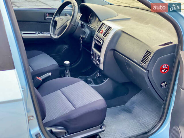 Синий Хендай Гетц, объемом двигателя 1.4 л и пробегом 93 тыс. км за 4500 $, фото 37 на Automoto.ua