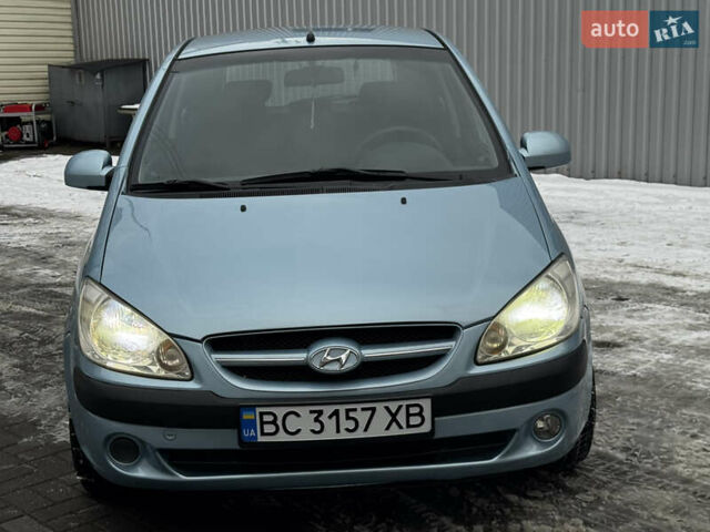 Синий Хендай Гетц, объемом двигателя 1.4 л и пробегом 230 тыс. км за 5300 $, фото 1 на Automoto.ua