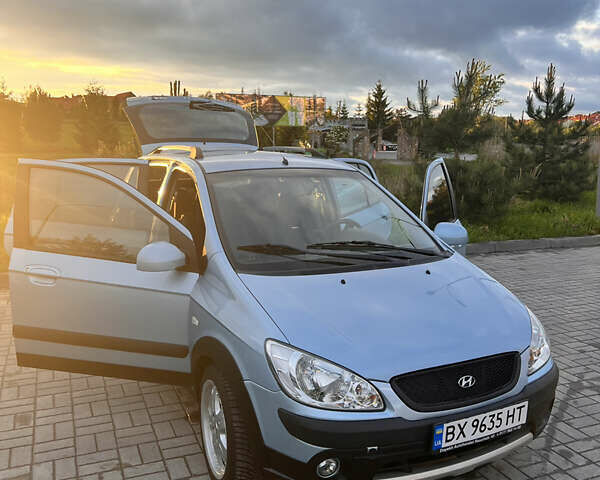 Синий Хендай Гетц, объемом двигателя 1.4 л и пробегом 168 тыс. км за 5000 $, фото 22 на Automoto.ua