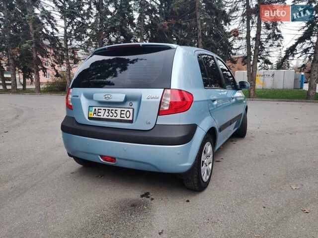 Синий Хендай Гетц, объемом двигателя 1.6 л и пробегом 96 тыс. км за 6300 $, фото 3 на Automoto.ua