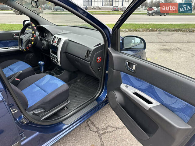 Синий Хендай Гетц, объемом двигателя 1.4 л и пробегом 133 тыс. км за 5500 $, фото 17 на Automoto.ua