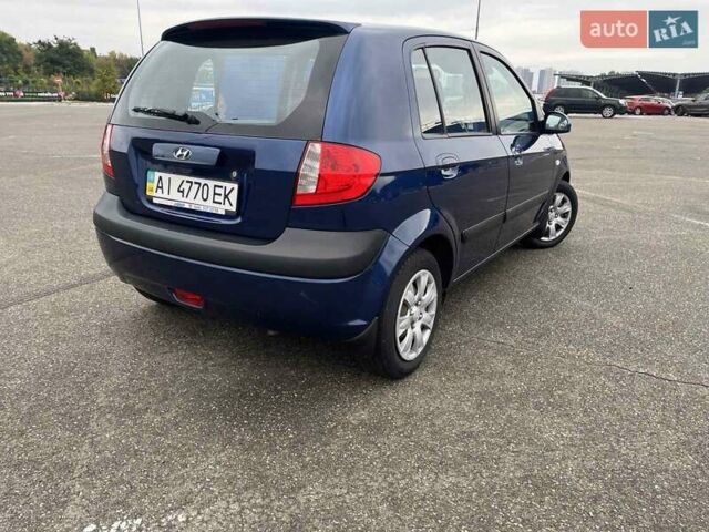 Синий Хендай Гетц, объемом двигателя 1.6 л и пробегом 175 тыс. км за 6000 $, фото 8 на Automoto.ua