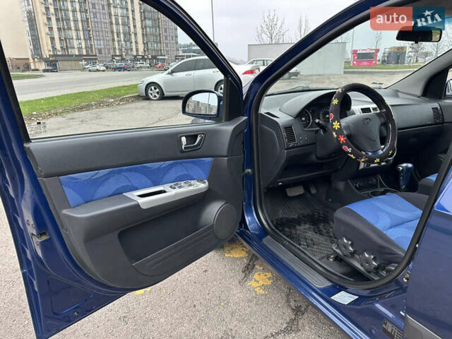 Синий Хендай Гетц, объемом двигателя 1.4 л и пробегом 133 тыс. км за 5500 $, фото 14 на Automoto.ua