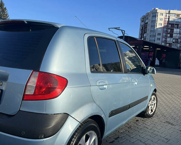 Синий Хендай Гетц, объемом двигателя 1.4 л и пробегом 236 тыс. км за 3200 $, фото 6 на Automoto.ua