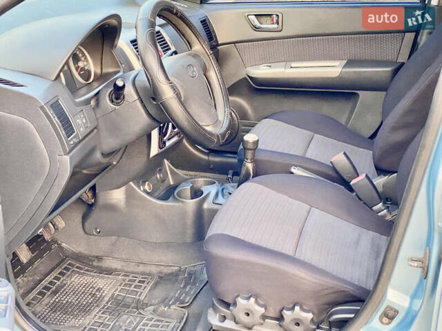 Синий Хендай Гетц, объемом двигателя 1.4 л и пробегом 93 тыс. км за 4500 $, фото 21 на Automoto.ua