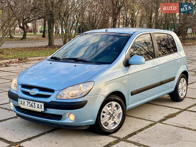 Синий Хендай Гетц, объемом двигателя 1.4 л и пробегом 93 тыс. км за 4450 $, фото 6 на Automoto.ua