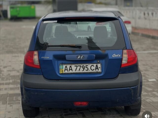 Синий Хендай Гетц, объемом двигателя 1.4 л и пробегом 140 тыс. км за 4300 $, фото 5 на Automoto.ua