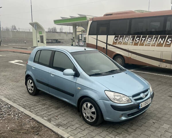 Синий Хендай Гетц, объемом двигателя 1.4 л и пробегом 235 тыс. км за 4700 $, фото 3 на Automoto.ua
