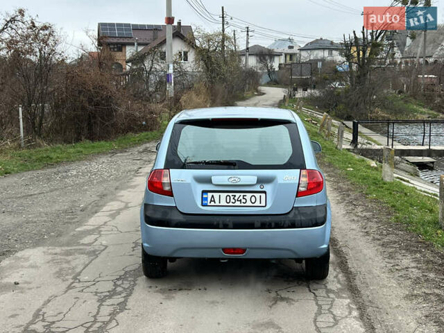 Синий Хендай Гетц, объемом двигателя 1.4 л и пробегом 217 тыс. км за 4400 $, фото 8 на Automoto.ua