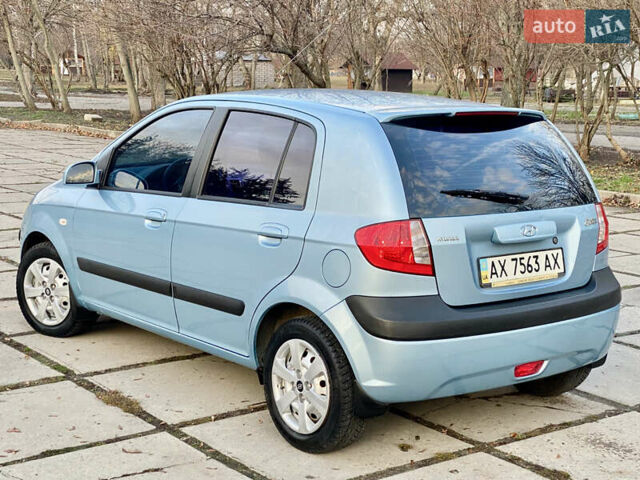 Синий Хендай Гетц, объемом двигателя 1.4 л и пробегом 93 тыс. км за 4450 $, фото 9 на Automoto.ua