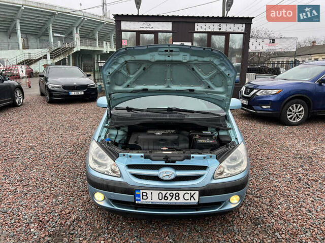 Синий Хендай Гетц, объемом двигателя 1.6 л и пробегом 161 тыс. км за 5499 $, фото 9 на Automoto.ua